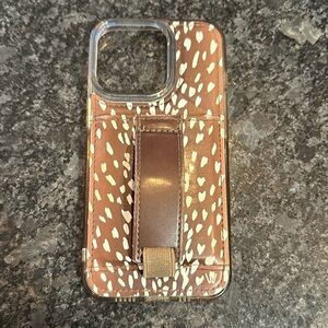 iPhone 13 Pro Walli fawn case from the Aubree Says collection